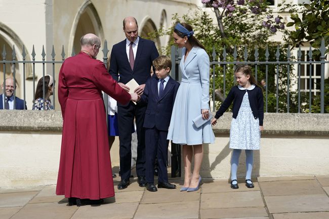 the cambridges easter sunday service