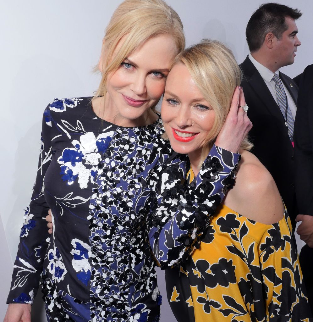 Nicole Kidman and Naomi Watts in the front row of Michael Kors, 2017