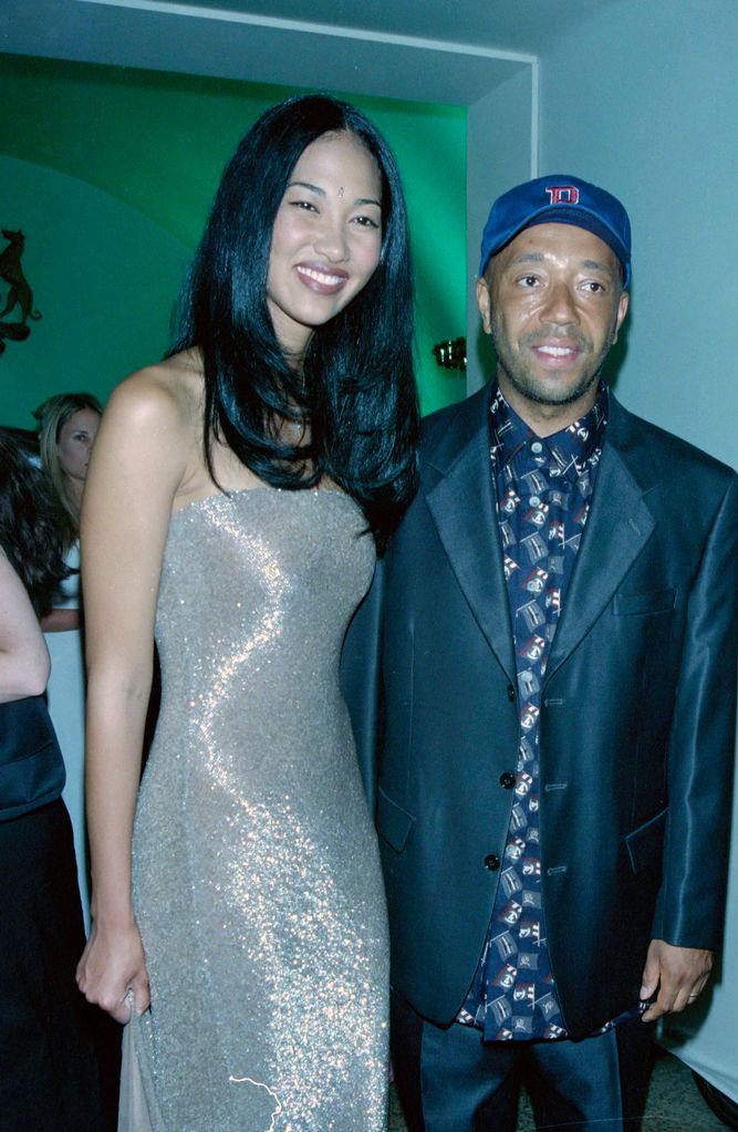 Kimora Lee Simmons and Russell Simmons in 1999