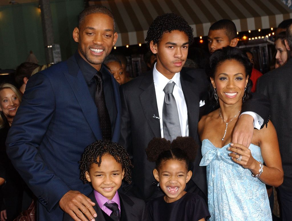 will smith with family 