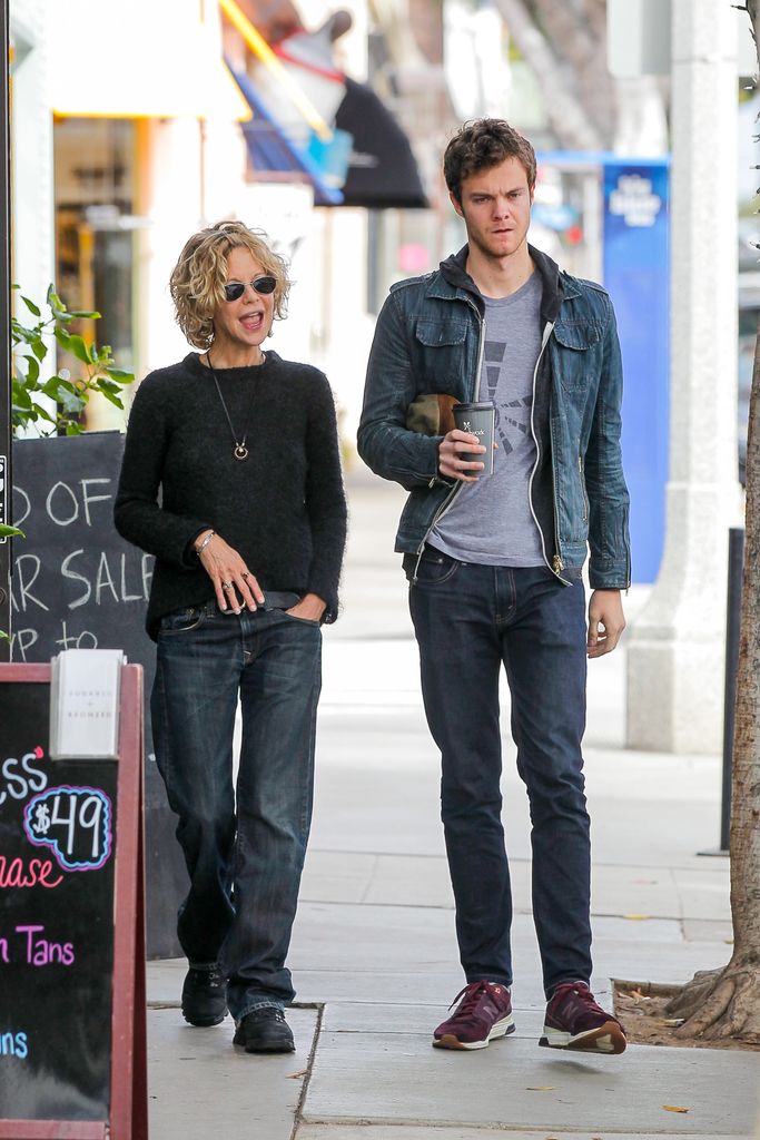 Meg Ryan and son Jack Quaid 