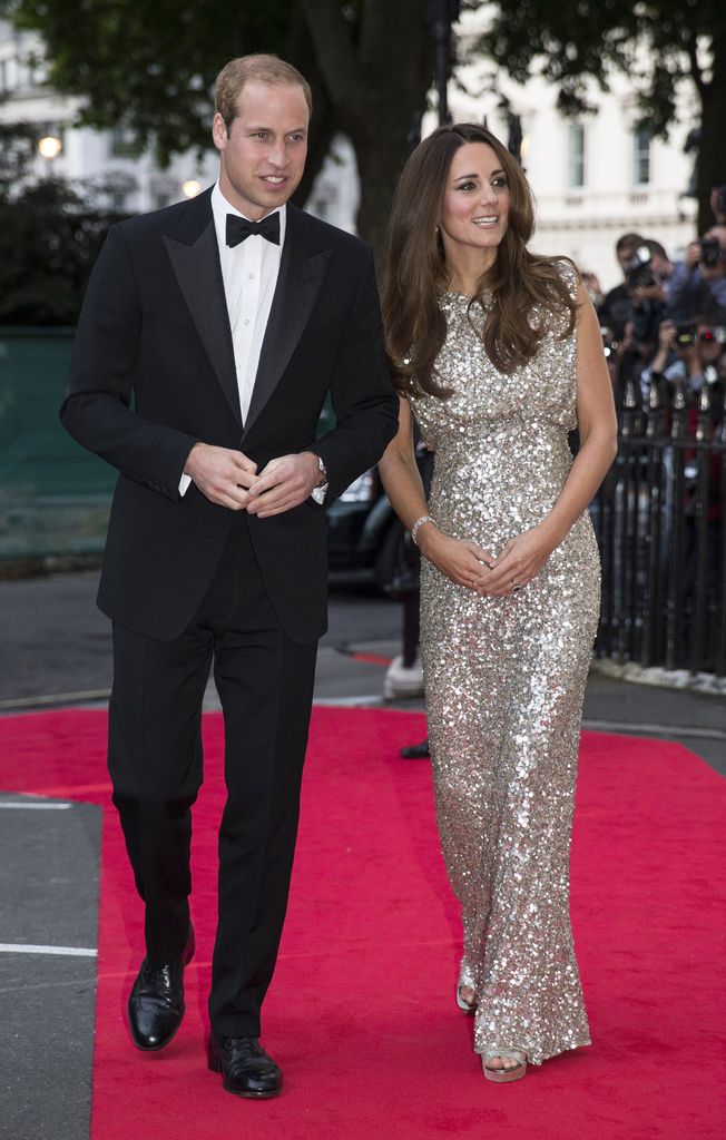 William and Kate walked the red carpet at Tusk Awards 2013