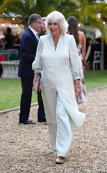 duchess of cornwall white dress