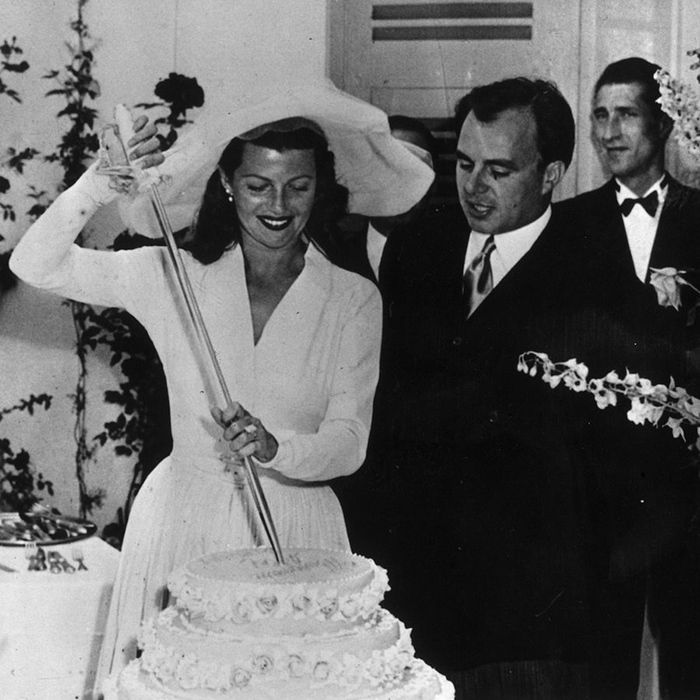 Rita Hayworth wedding