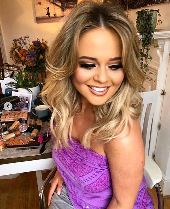 5 Emily Atack dining table