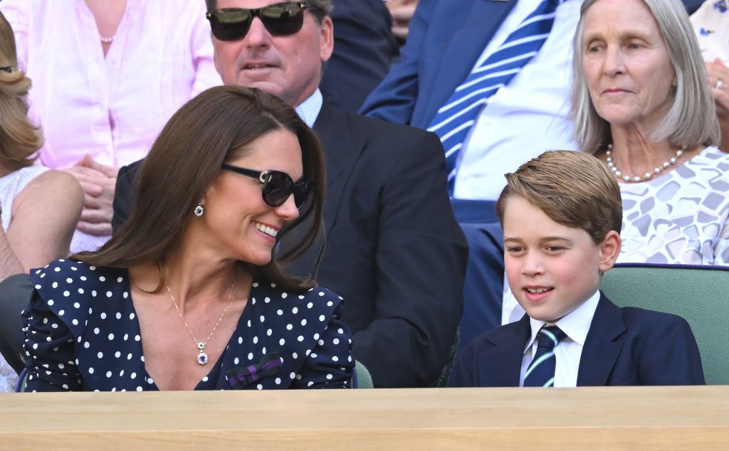 Princess Kate and Prince George attend Wimbledon 2022