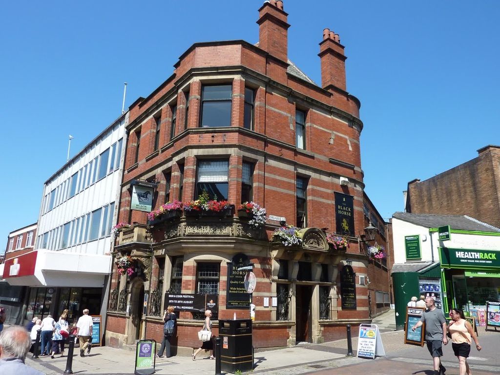 The Black Horse is in Preston, Lancashire