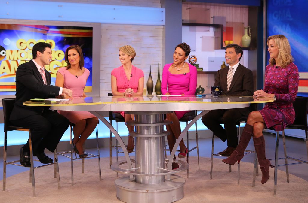 GMA goes pink to raise awareness about breast cancer on "Good Morning America"
