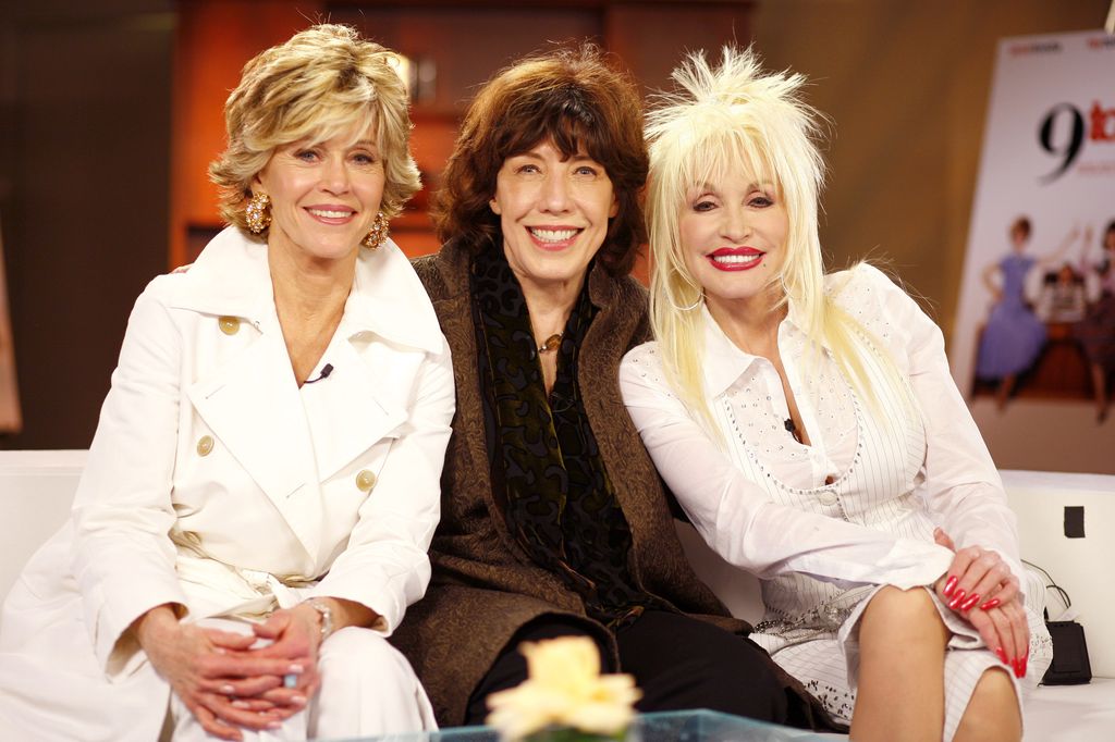 Jane Fonda, Lily Tomlin and Dolly Parton during "9 to 5" 25th Anniversary Special Edition DVD Launch Party - March 30, 2006 at The Annex (Hollywood and Highland) in Hollywood, California, United States. 