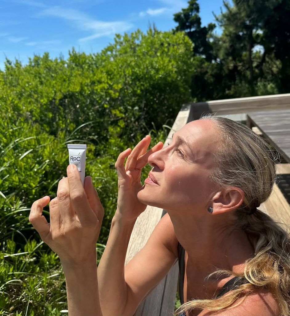 sarah jessica parker beauty products roc ambassador