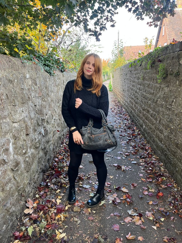 Styling a vintage Balenciaga City bag