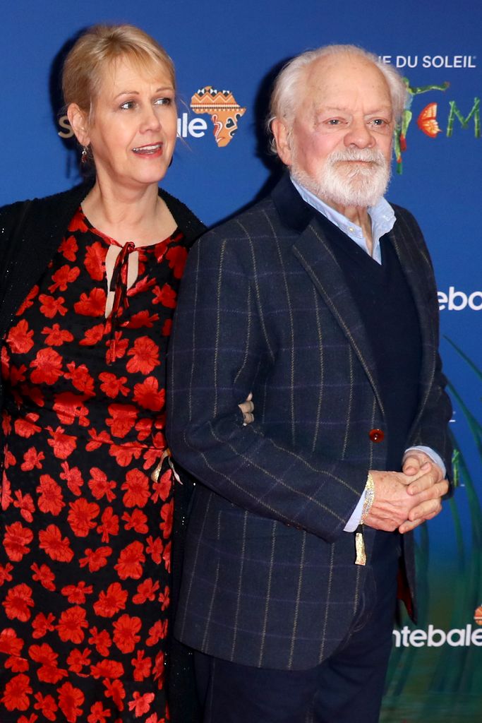 Gill Hinchcliffe and Sir David Jason attend the Cirque du Soleil Premiere Of "TOTEM" at Royal Albert Hall on January 16, 2019 in London, England