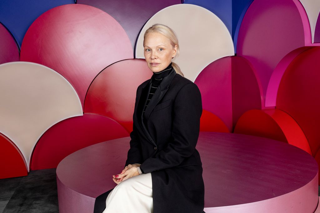 Pamela Anderson poses for a portrait at the 27th SCAD Savannah Film Festival on November 02, 2024 in Savannah, Georgia. (Photo by Emma McIntyre/Getty Images)
