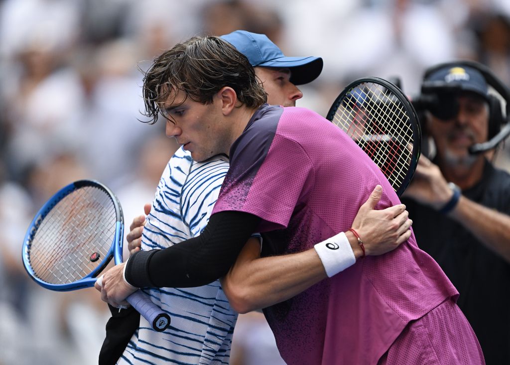 Jack beat Alex de Minaur in the US Open quarter-final