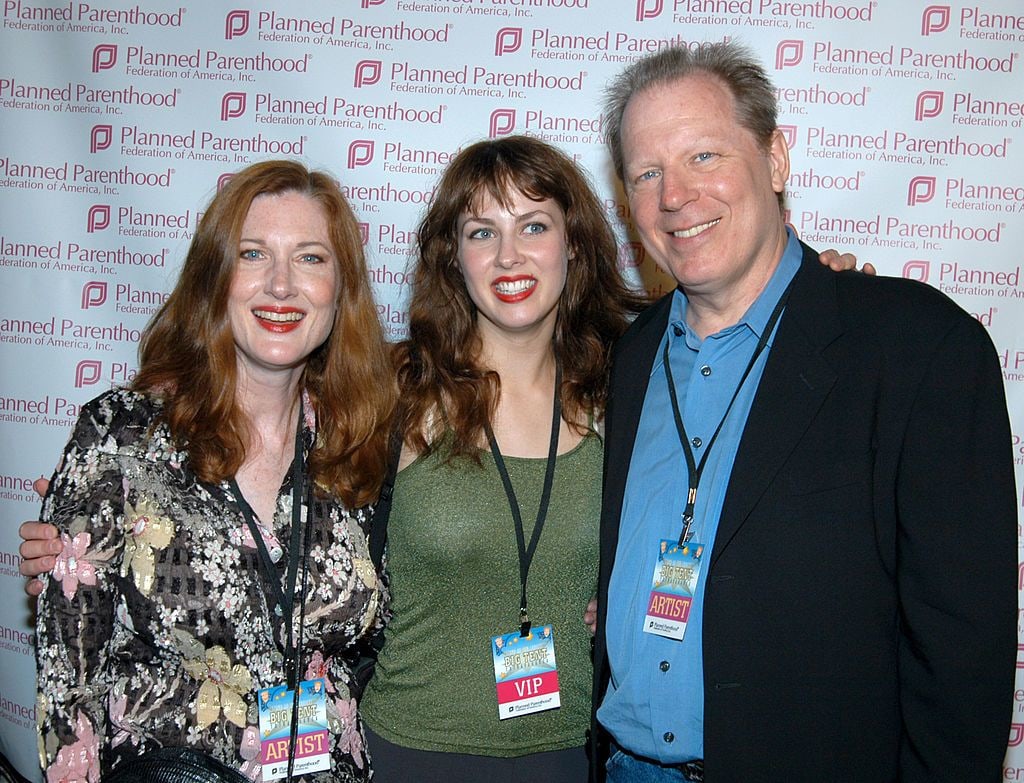Annette O'Toole with her daughter Nell and husband Michael McKean