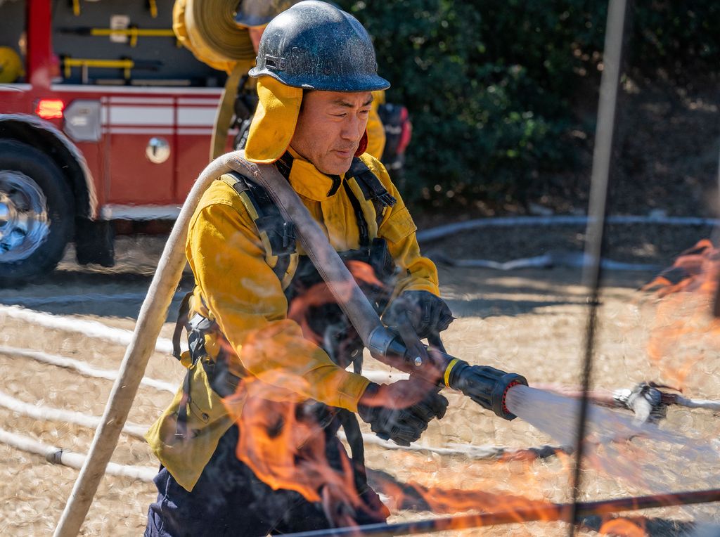 Kenneth Choi as Chimney in 9-1-1
