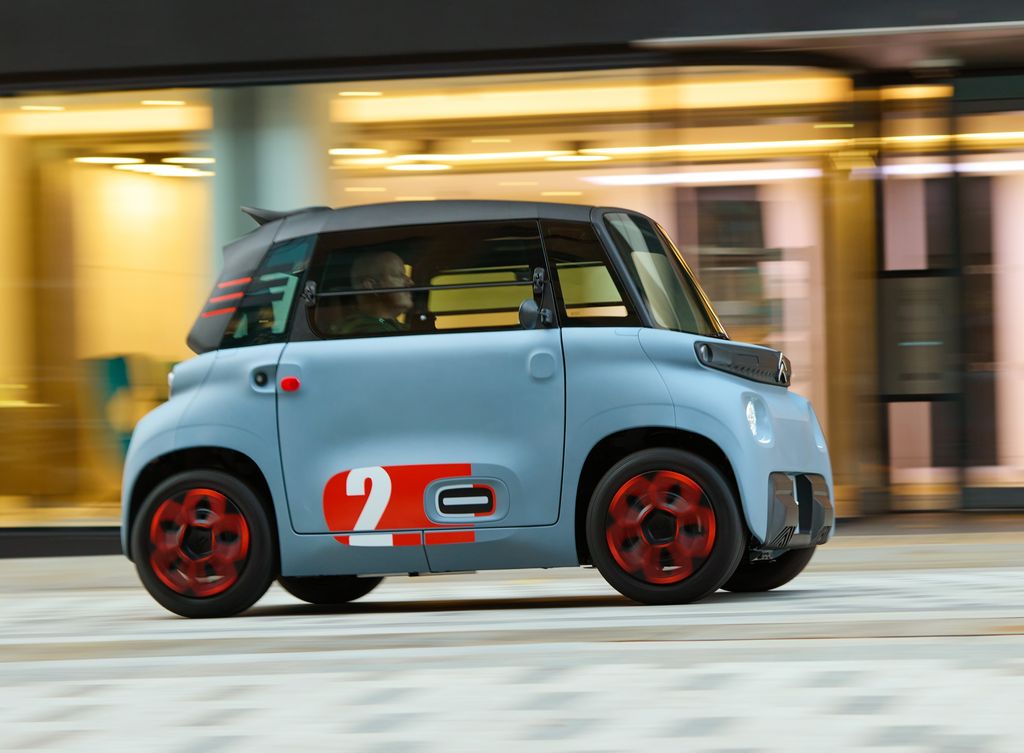 The cute, all-electric Citroen Ami is perfect for congested cities