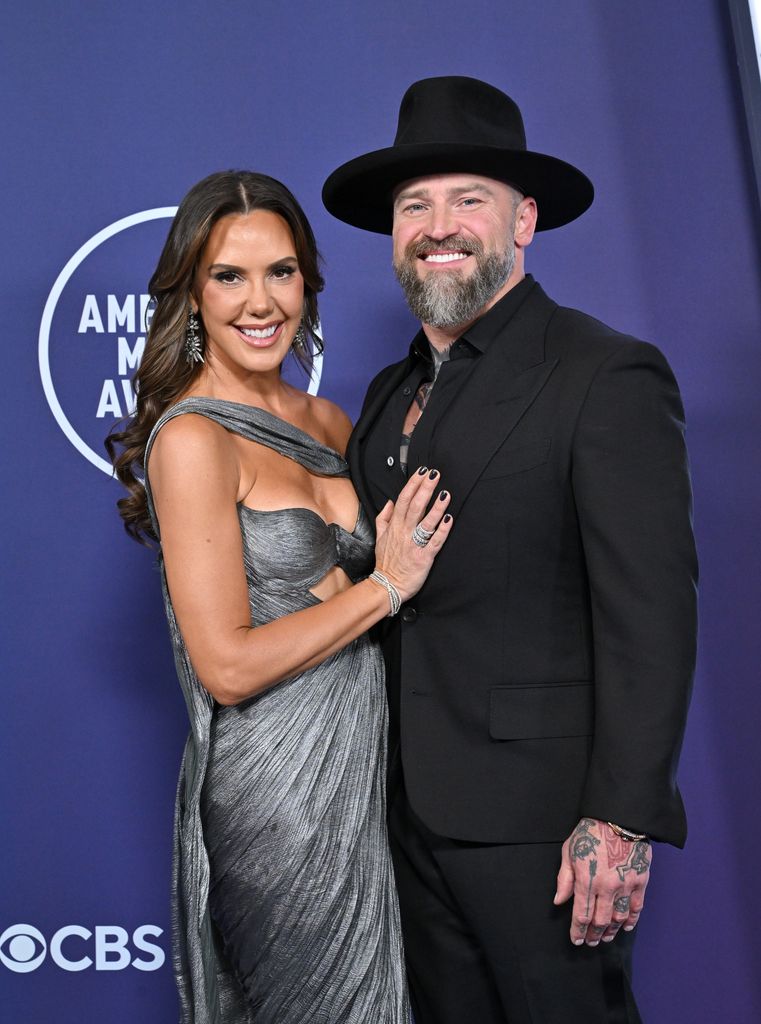 Kendra Scott and Zac Brown attend the 2025 American Music Awards