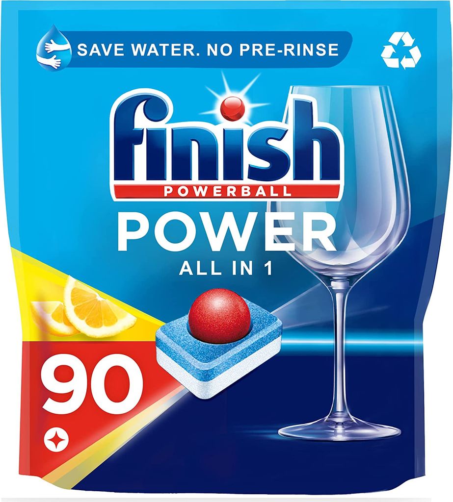 Finish All-in-one Max Dishwasher Tablets 90 Tablets