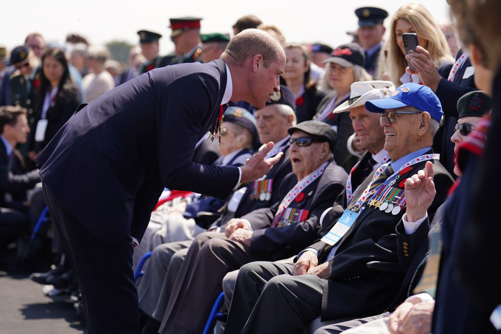 prince william greeting veterans 