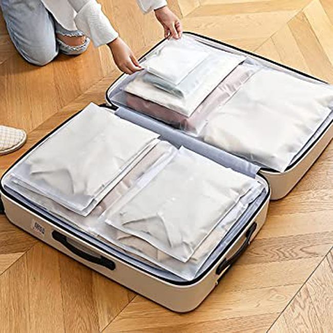 clear packing bags