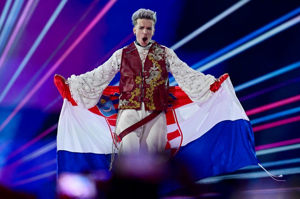 Croatian singer Marko Purisic, aka Baby Lasagna,  representing Croatia