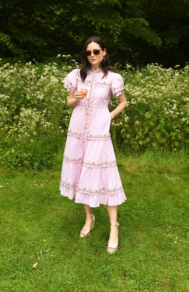 Lilah Parsons  attends Celia B's and Penelope Chilvers' Summer Celebration lunch by Spook, hosted by House of Party Planning at West Wycombe Park on June 06, 2023 in London, England. (Photo by David M. Benett/Dave Benett/Getty Images for Celia B & Penelop
