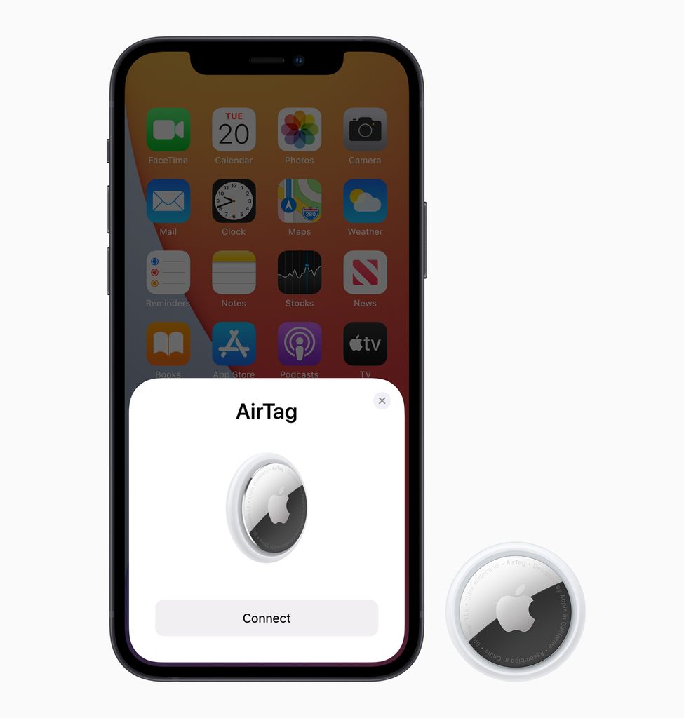AirTag on iPhones will help locate your tent easily