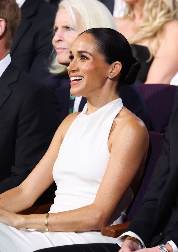 The Duchess of Sussex stunned in custom Oscar de la Renta