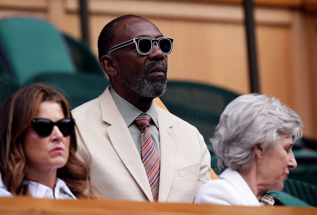 Lenny Henry in the Royal Box
