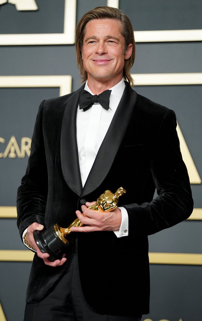 Brad Pitt has won two Oscars, including the Actor in a Supporting Role award for "Once Upon a Time...in Hollywood" in 2020 