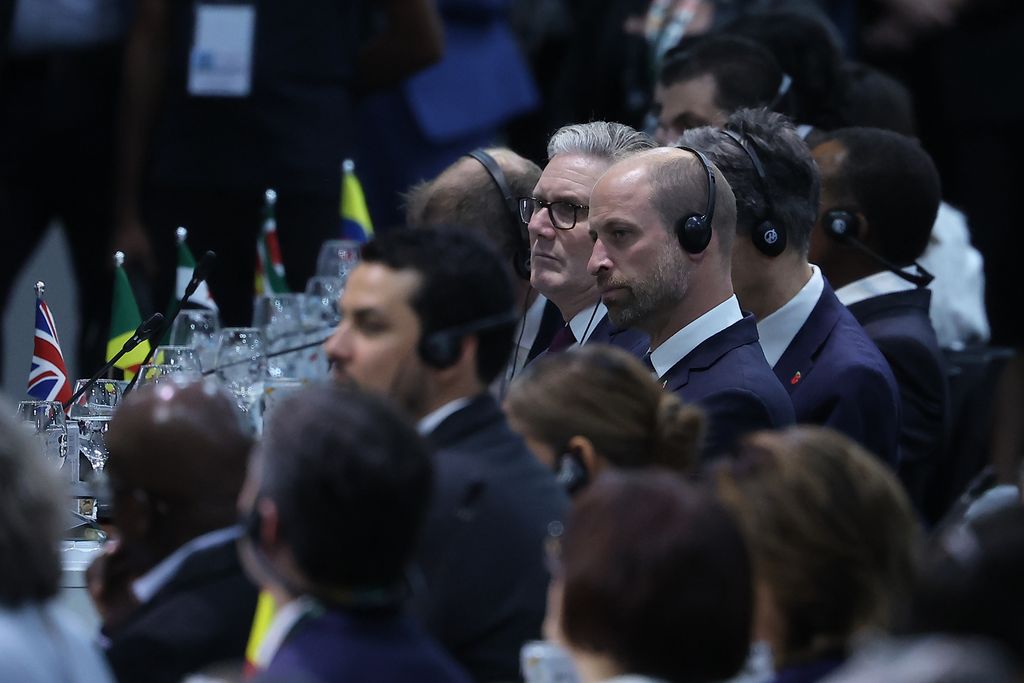 The day after his Earthshot Prize Awards ceremony, the Prince traveled to Belém to attend the COP30 World Leaders Summit