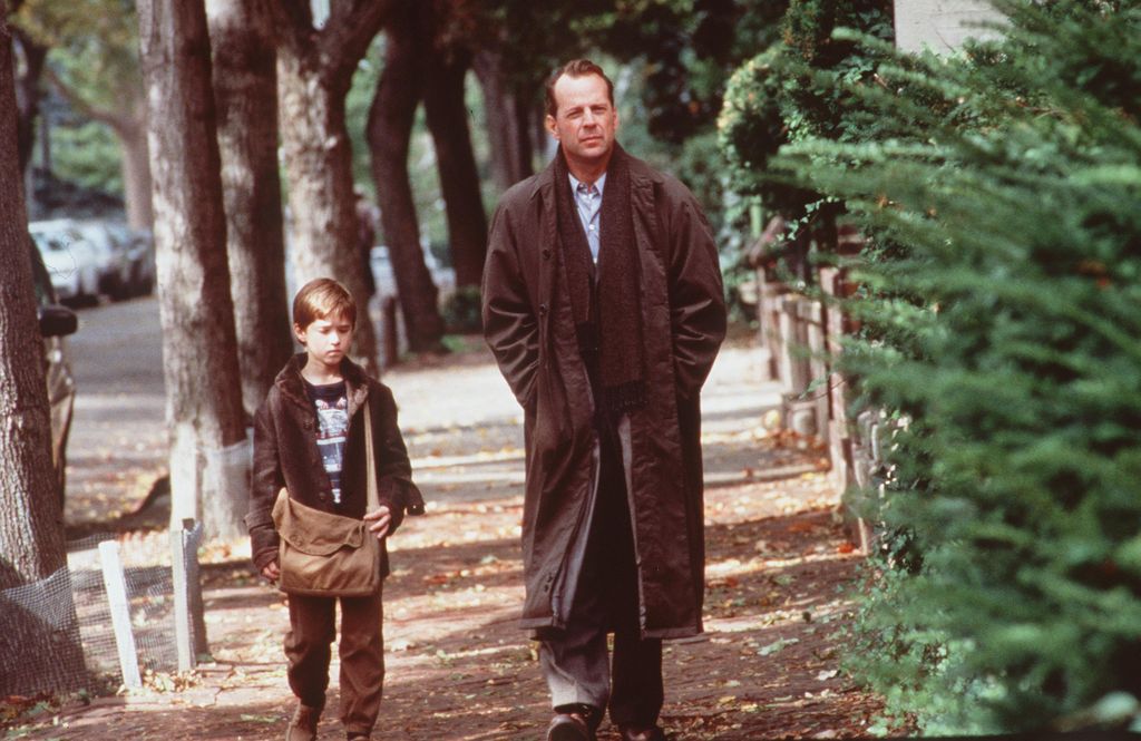 1999 Haley Joel Osment And Bruce Willis Star In "The Sixth Sense."