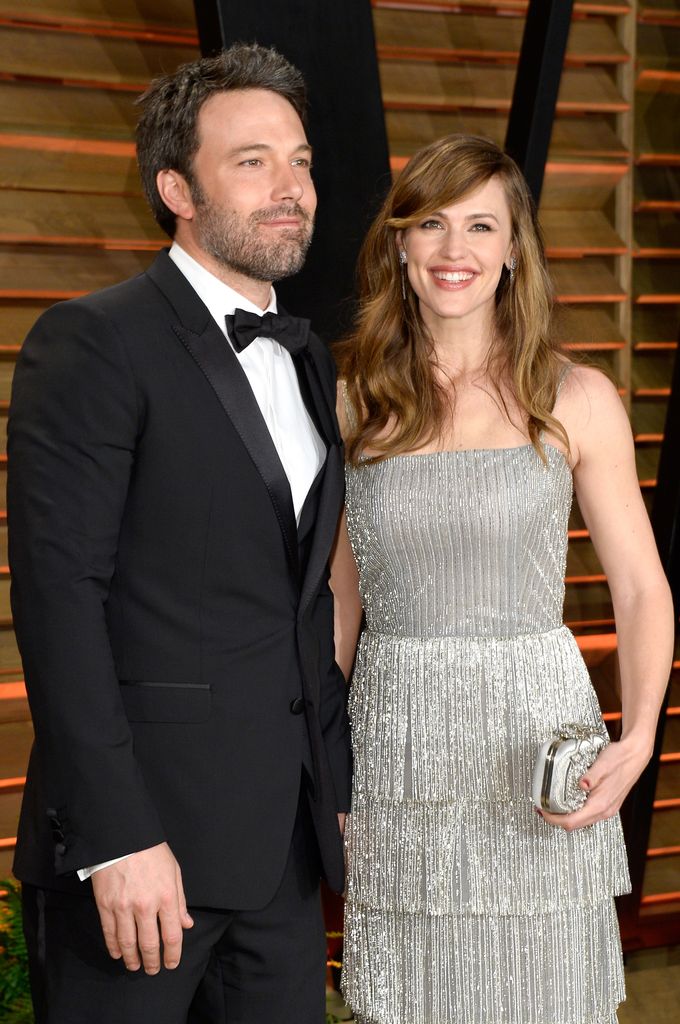 Actors Ben Affleck (L) and Jennifer Garner attend the 2014 Vanity Fair Oscar Party hosted by Graydon Carter on March 2, 2014 in West Hollywood, California