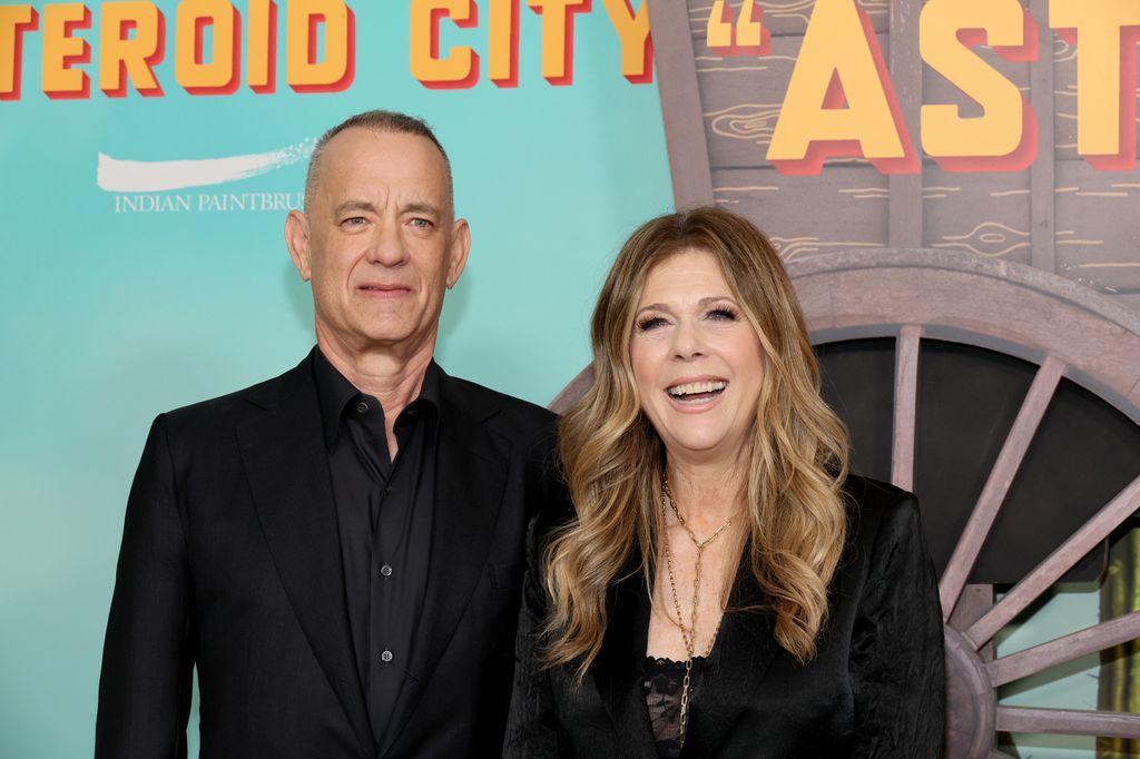Carley is related to Tom Hanks through Rita Wilson