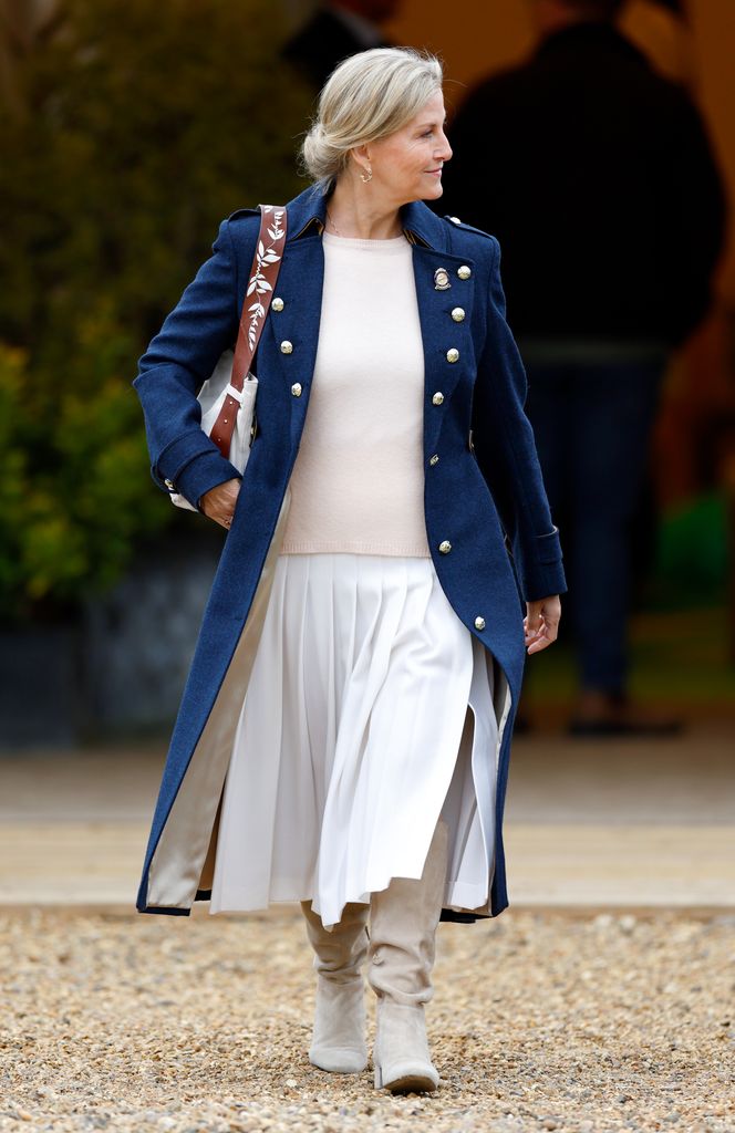 Duches Sophie con Blue Yard en Royal Windsor Horse Show