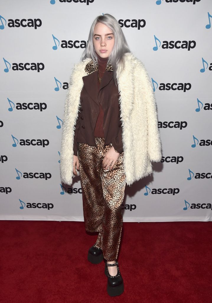 Billie Eilish at the 2017 ASCAP Pop Awards at The Wiltern on May 18, 2017 in Los Angeles, California.  (Photo by Alberto E. Rodriguez/Getty Images for ASCAP)