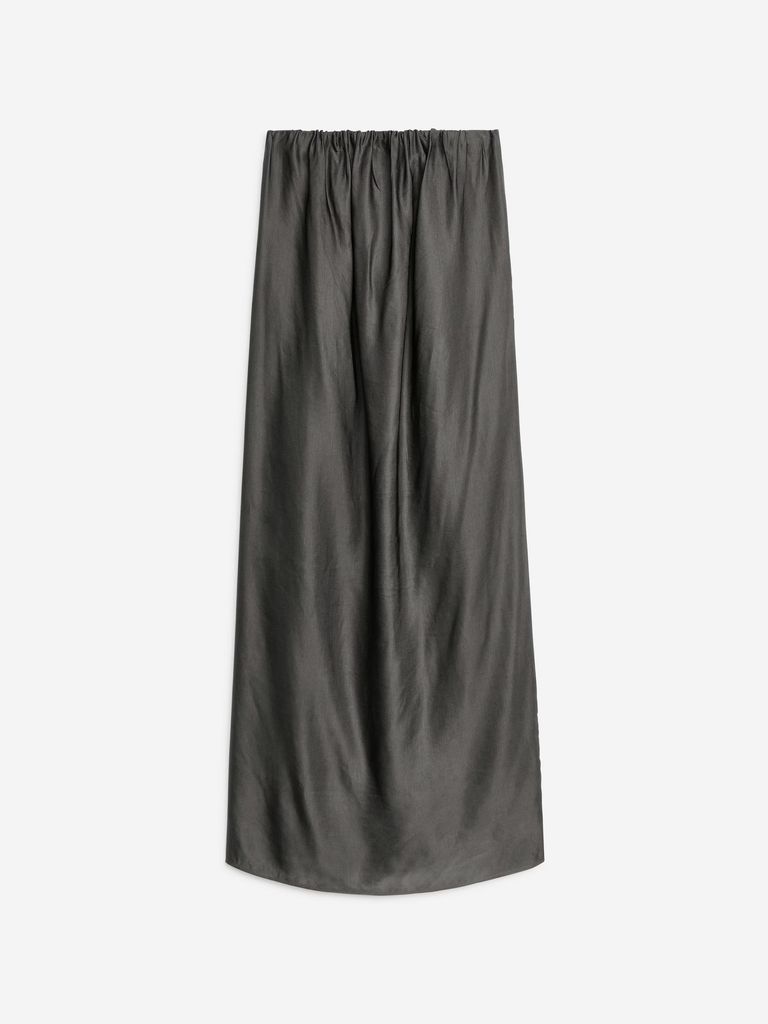 bidikan produk Grey Bandeau Dress