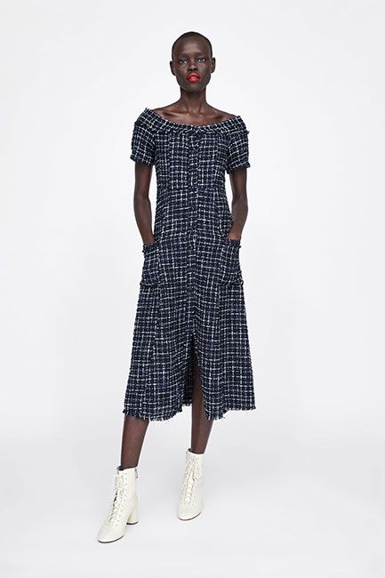 Zara just did a take on Kate Middleton's tweed Erdem dress - and we ...