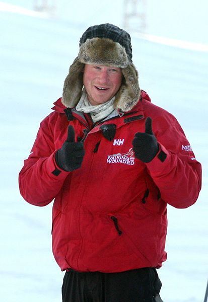 Prince Harry at the North Pole