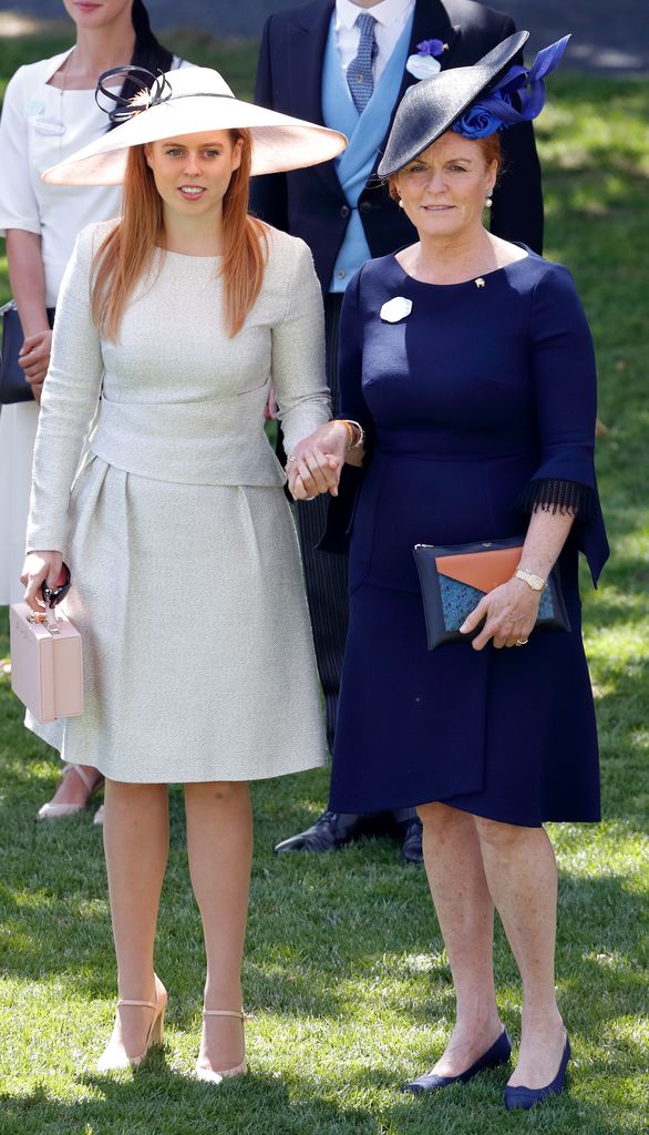 Princess Beatrice and Sarah Ferguson at Ascot 2018