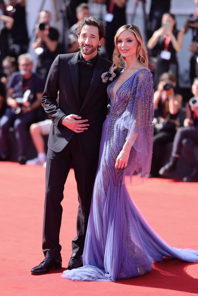 Georgina Chapman & Adrien Brody