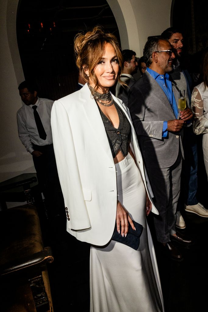 Jennifer Lopez at the Brunello Cucinelli Dinner 