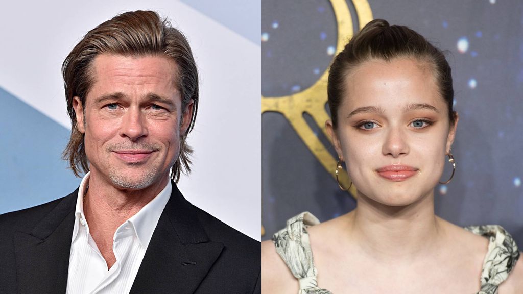 Brad Pitt dan putrinya Shiloh