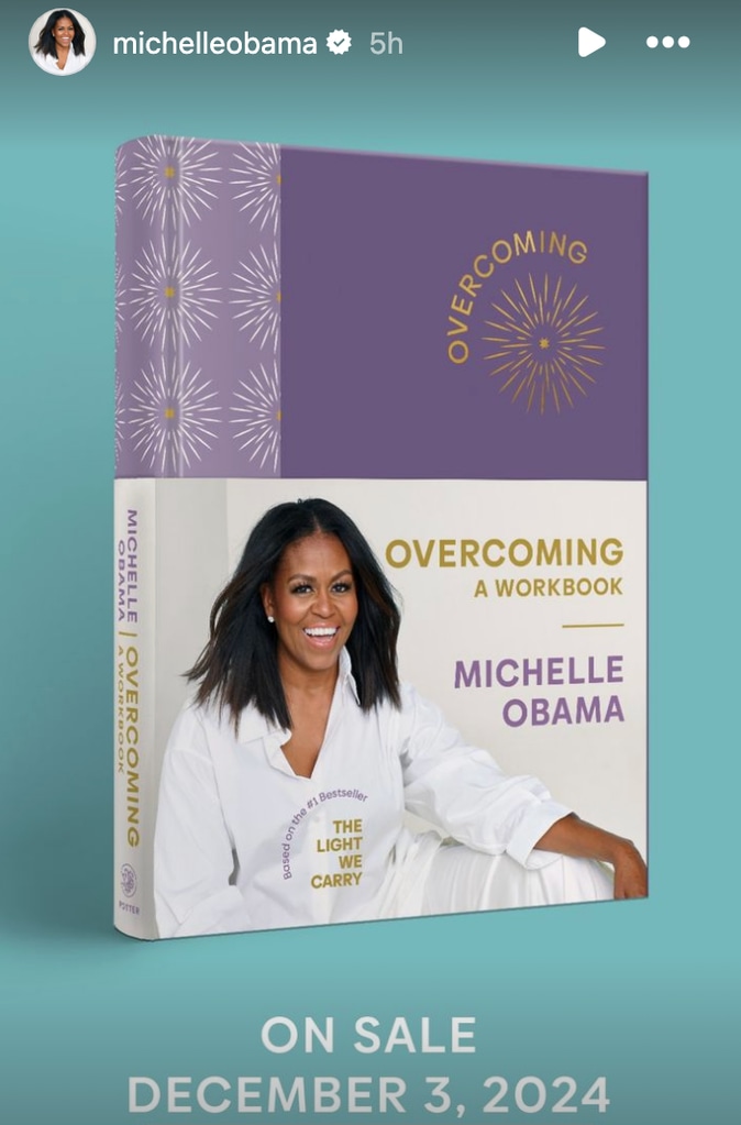 A first look at Michelle Obama's new book