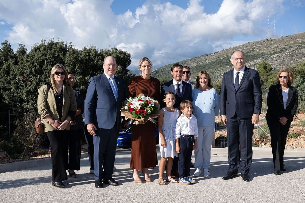 Princess Charlene and Prince Albert of Monaco inaugurated the new shelter