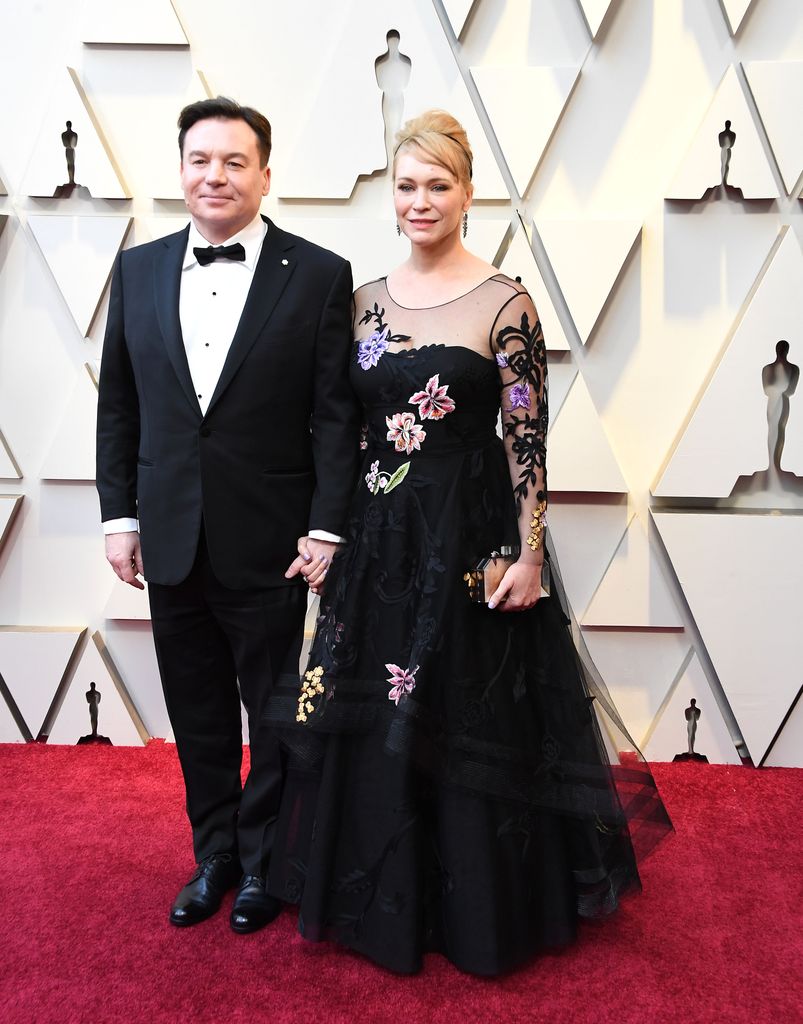  Mike Myers and Kelly Tisdale arrives at the 91st Annual Academy Awards at Hollywood and Highland on February 24, 2019