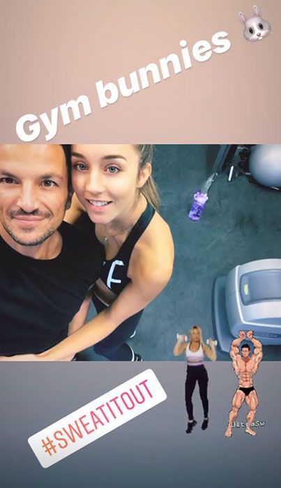 peter andre wife emily gym