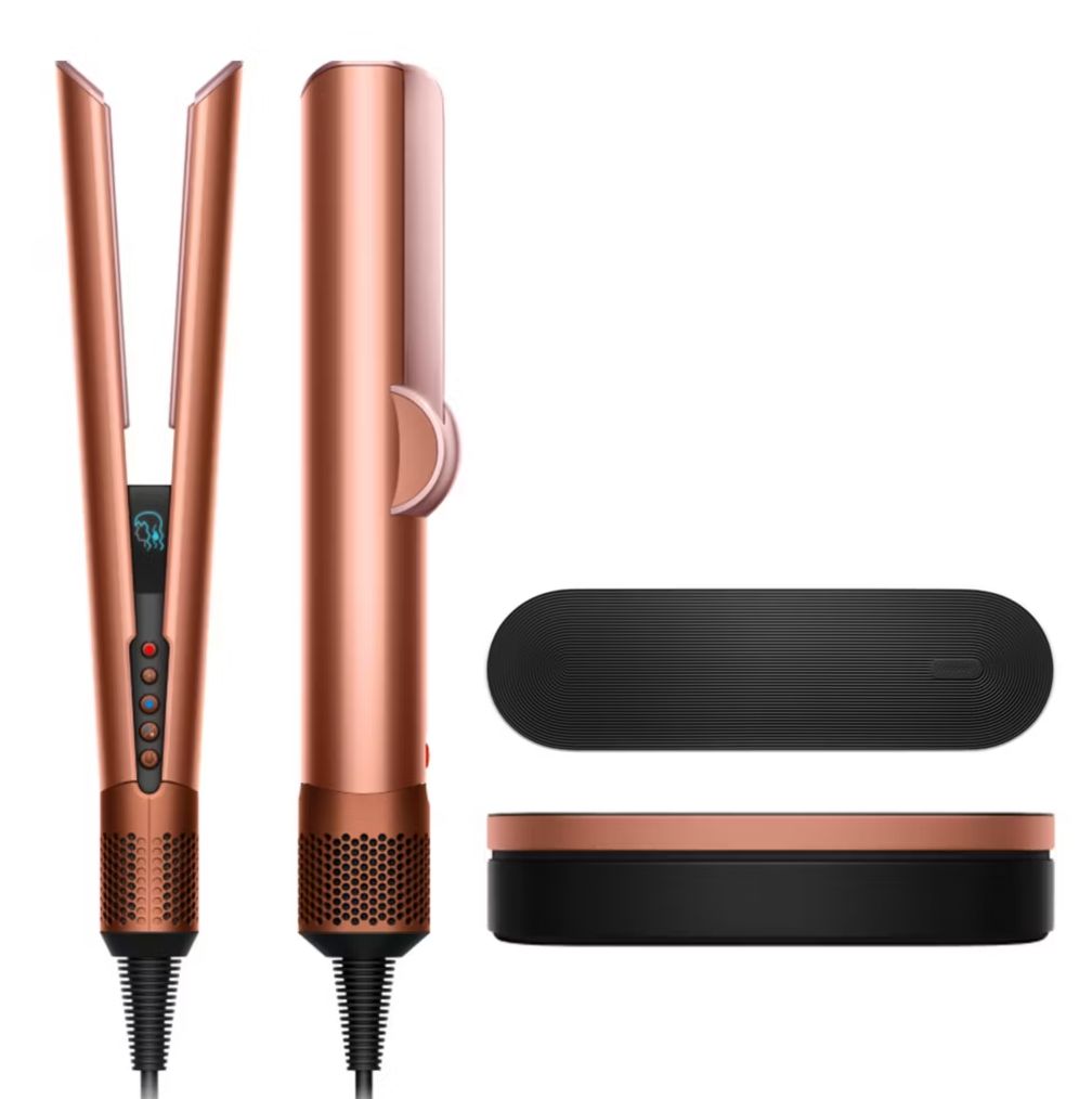 Dyson Airstrait™ Dryer and Straightener Amber Silk / Pink Champagne