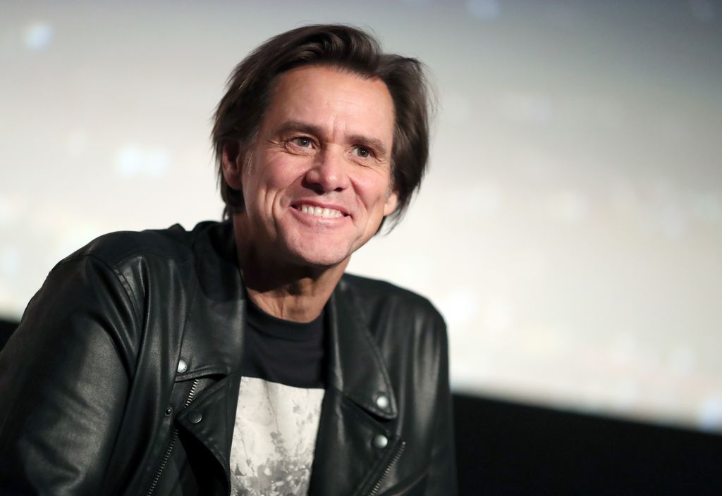 Jim Carrey  speaks onstage during "Jim & Andy: The Great Beyond - Featuring a Very Special, Contractually Obligated Mention of Tony Clifton" at AFI FEST 2017 Presented By Audi at TCL Chinese 6 Theatres on November 13, 2017 in Hollywood, California